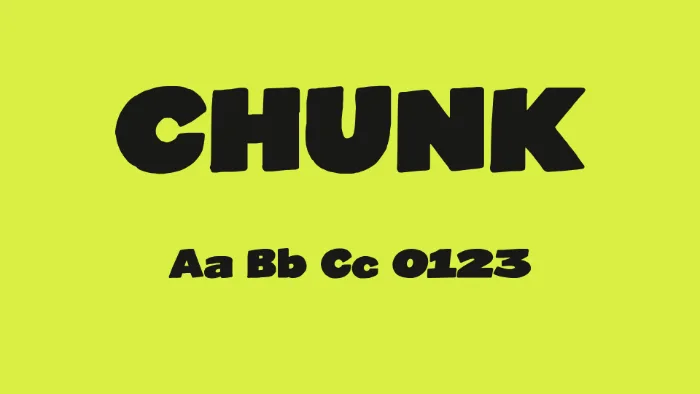 CHUNK cover specimen