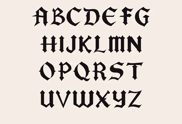 Drez free font specimen 3