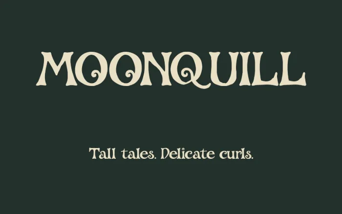 MOONQUILL cover specimen