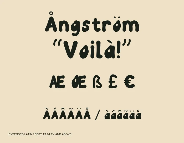 Softcut extended Latin, accents, ligatures and currency symbols.