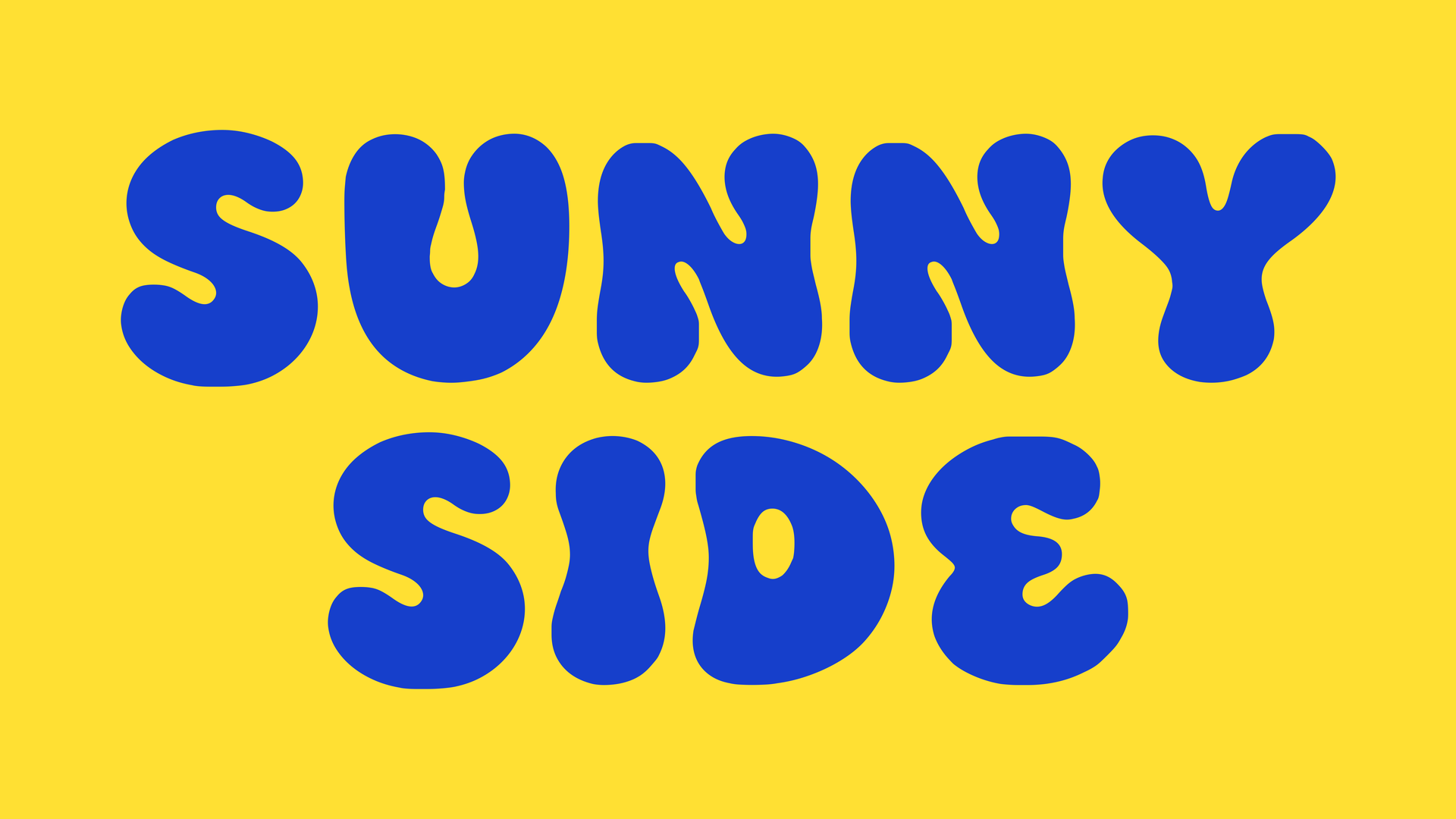 SUNNY SIDE cover specimen