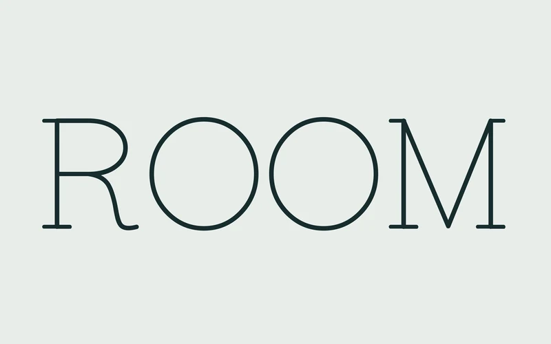 ROOM in FINEFIELD, showing its curved R leg and two open O counters.
